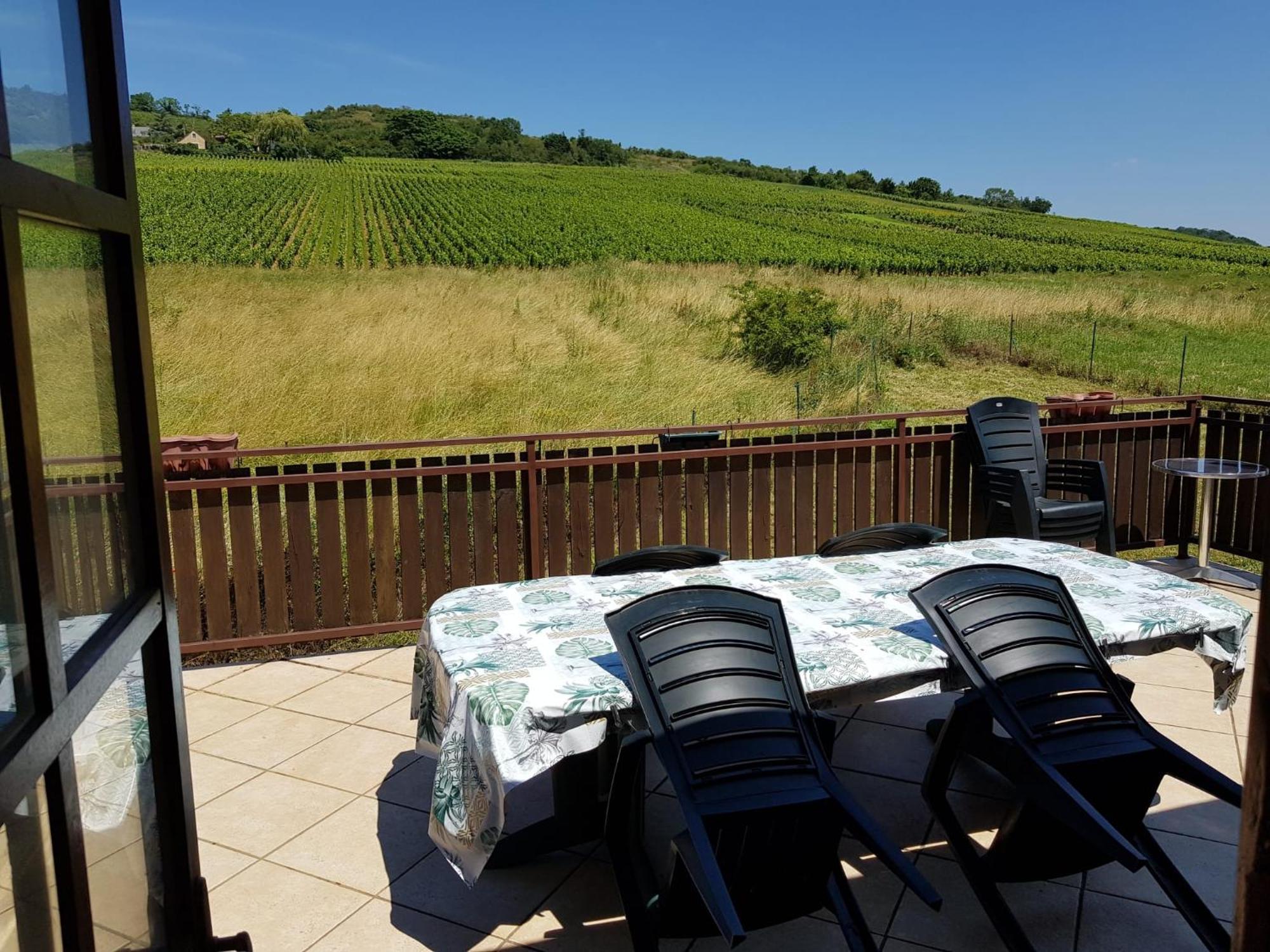 Maison Au Milieu Des Vignes Moroges Εξωτερικό φωτογραφία